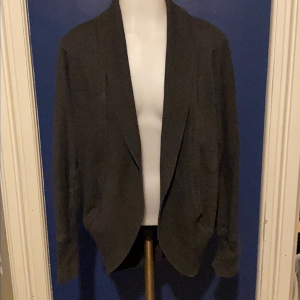 Grey cardigan